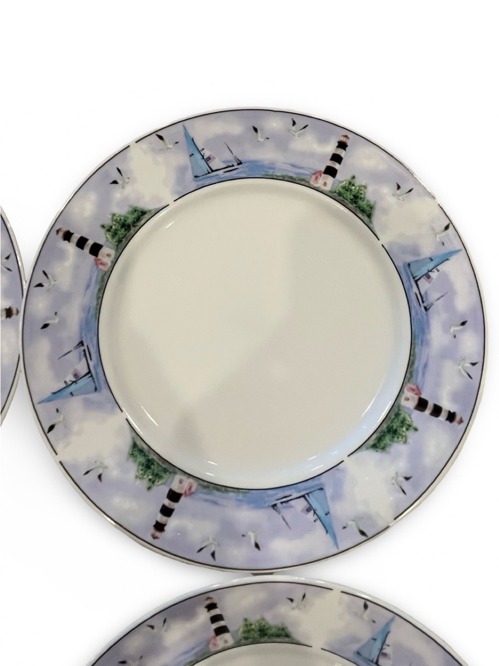 Thomson Pottery 10” Dinner Plate Set of Four - Picture 7 of 9